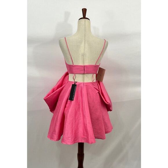 HELEN O'CONNOR Sz 4 US Pink Bow Valentine Sleeveless Mini Dress NWT - Picture 6 of 13